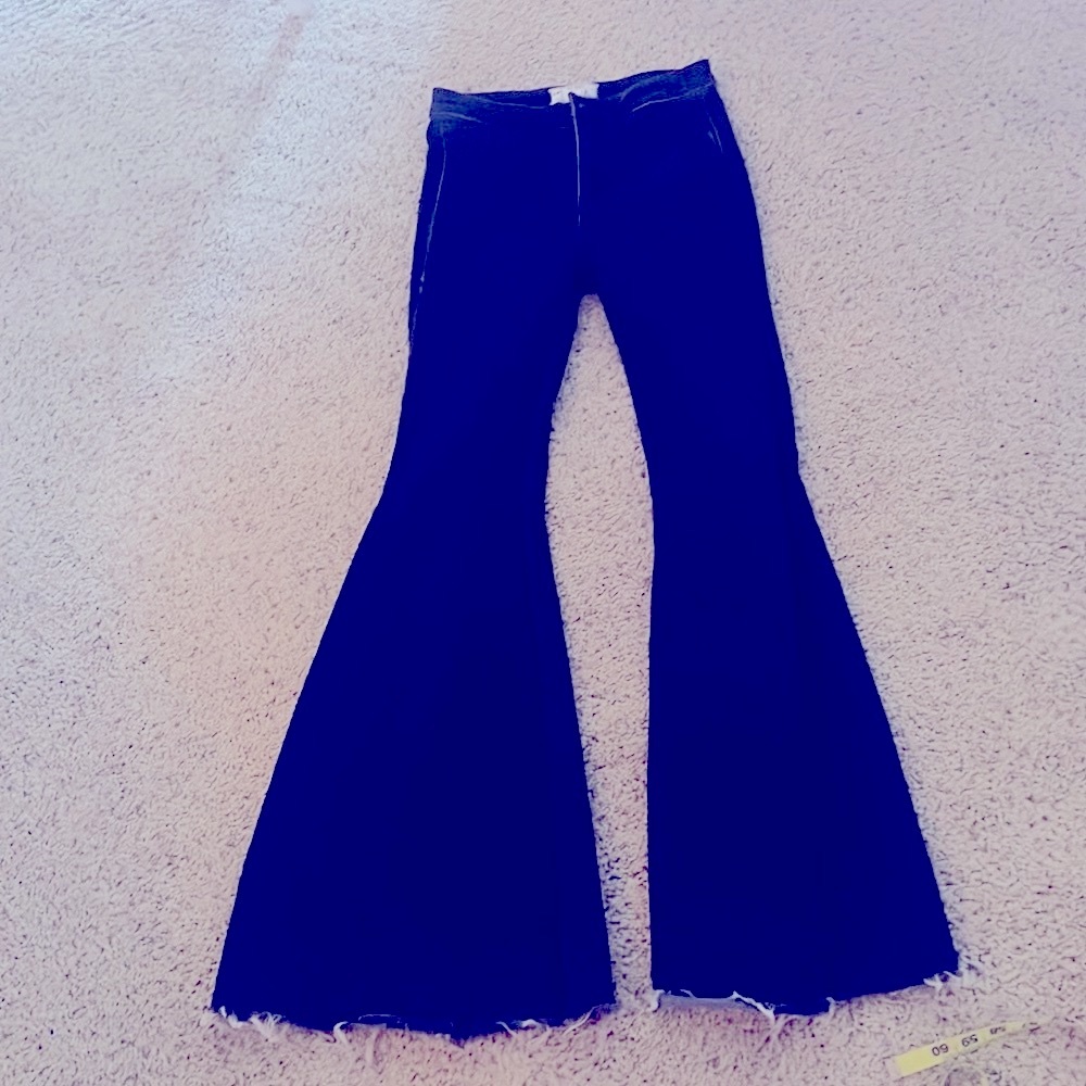 Just float on flare jeans by Freepeople size 26